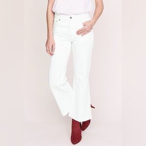 Anine Bing x Gina Tricot White Flare Jeans